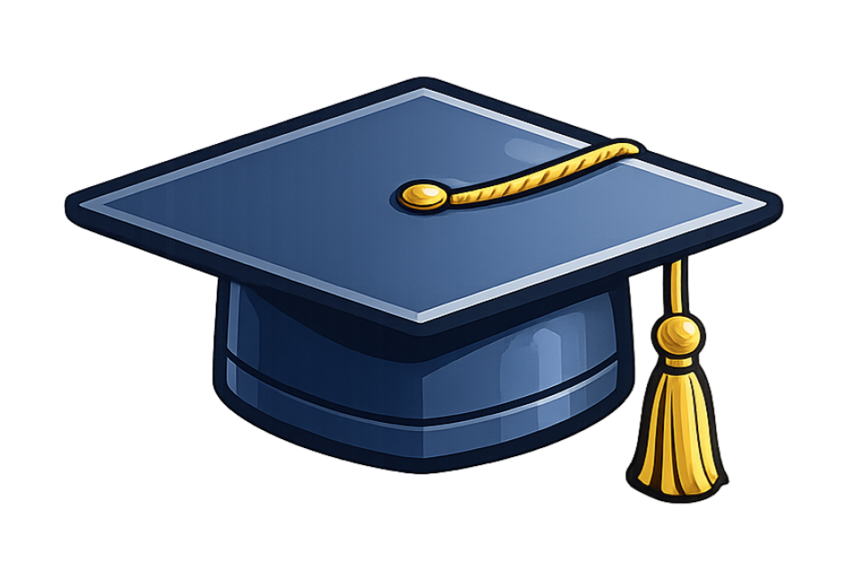 Graduation cap illustration